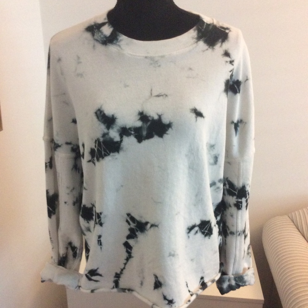 Womens Tie Dye Sweat Shirt